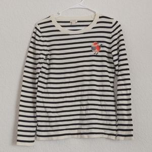 J Crew striped sweater